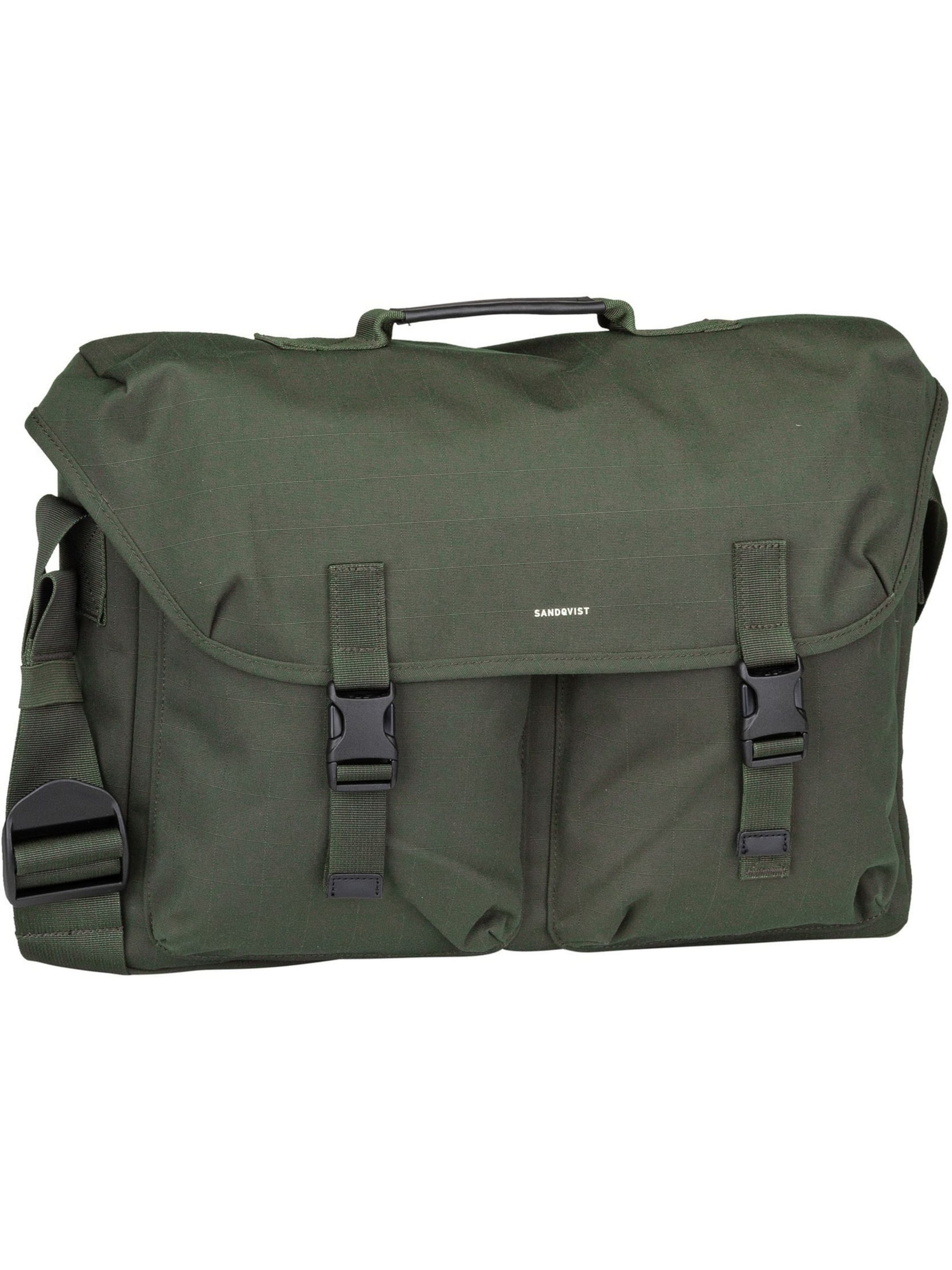 SANDQVIST Laptoptasche ' Everyday Msng ' in Grün: Vorderseite