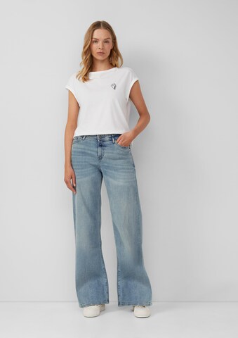 s.Oliver Wide leg Jeans 'Suri' in Blauw