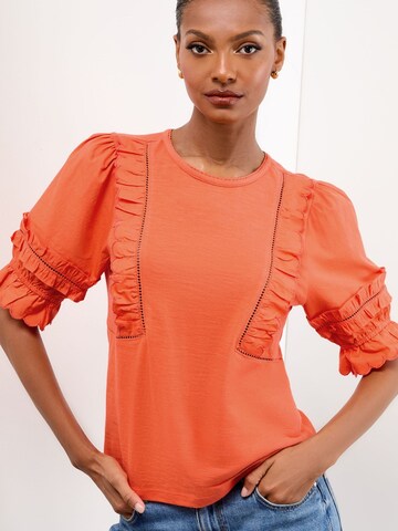 Lipsy Bluse in Orange