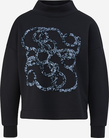 s.Oliver BLACK LABEL Sweatshirt in Schwarz: predná strana