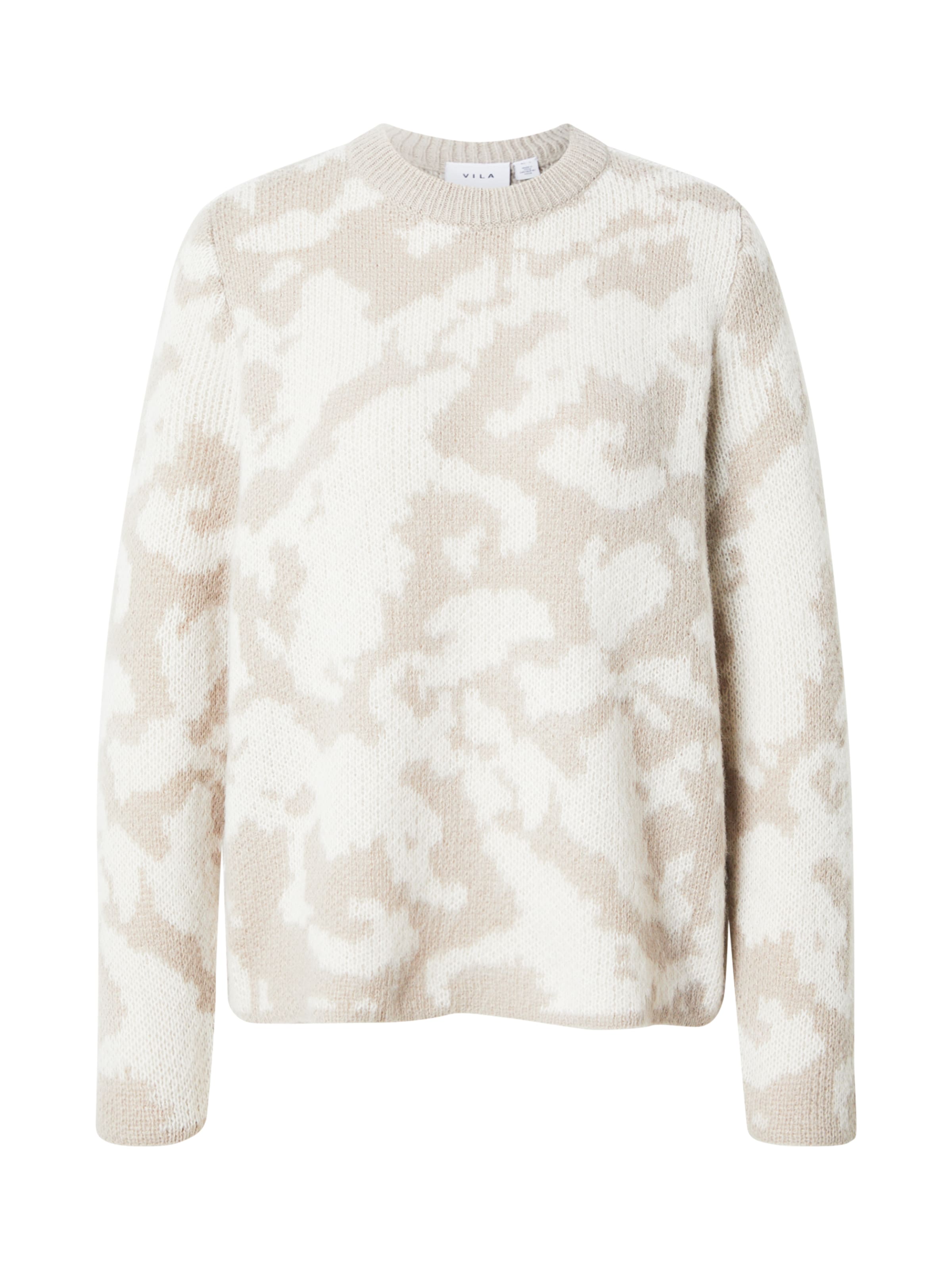 VILA Pullover 'VIMATTA' in Beige: Vorderseite