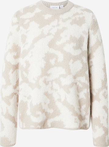 VILA Sweater 'VIMATTA' in Beige: front