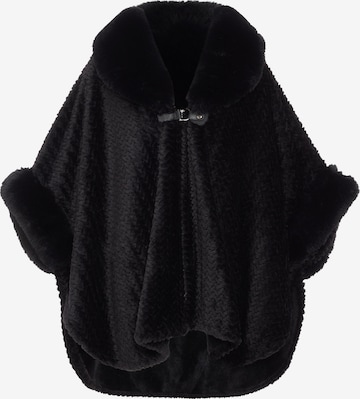 CHANI Poncho in Schwarz: predná strana