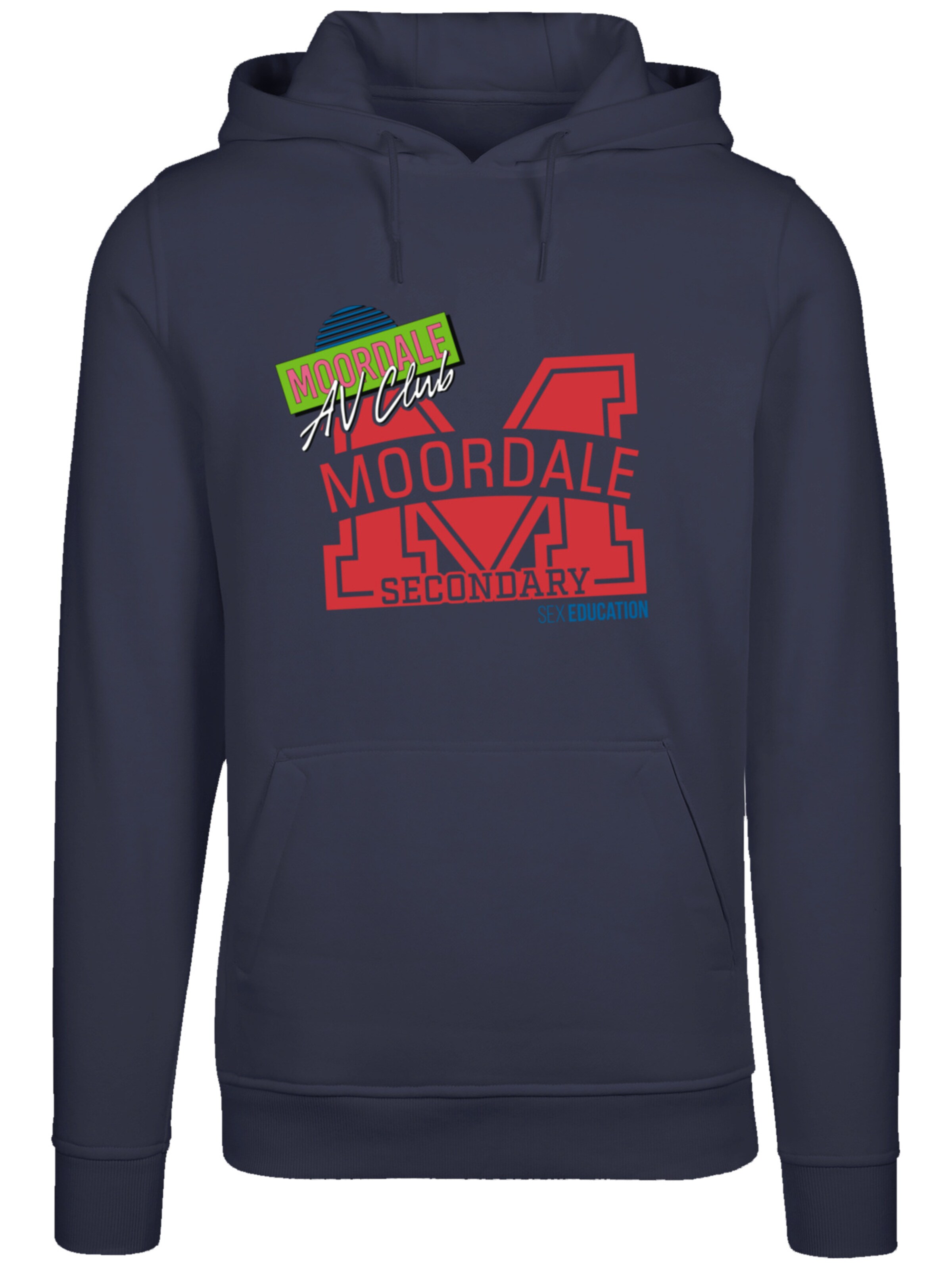 F4NT4STIC Sweatshirt in Blauw: voorkant