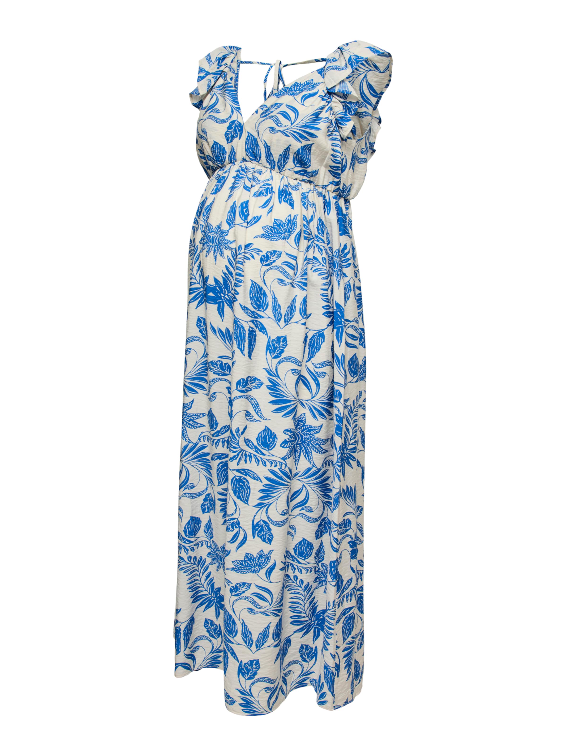 Vero Moda Maternity Robe d’été 'VMMJOSIE' en beige / bleu, Vue avec produit