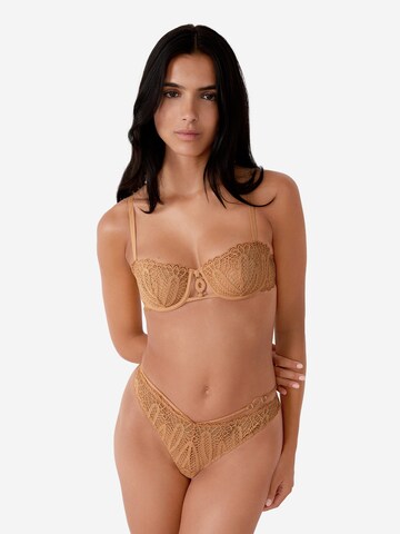 Balconcino Reggiseno 'Virtuose' di ETAM in beige