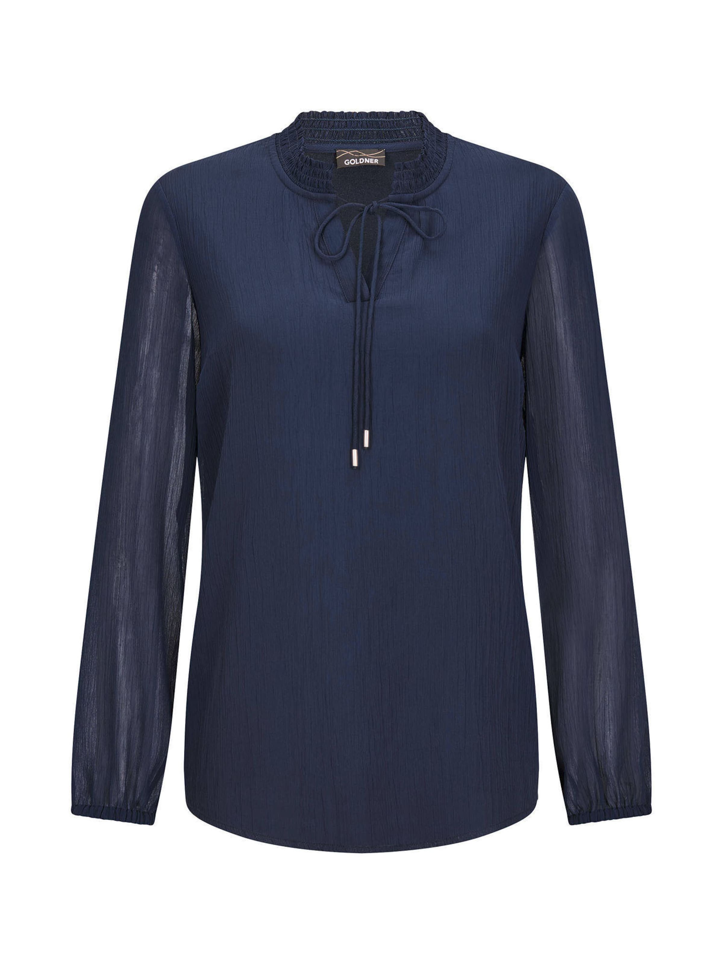 Goldner Blouse in Blue: front