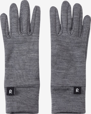 Reima Gloves ' Etsin ' in Grey: front