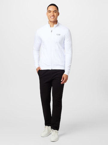 EA7 Emporio Armani - Ropa para correr en blanco: frente