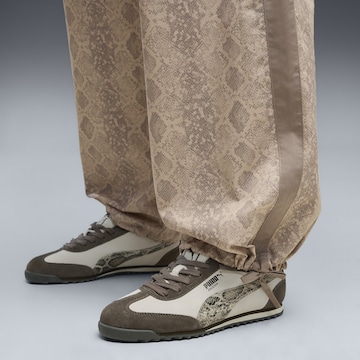 PUMA Wide leg Broek 'T7' in Beige
