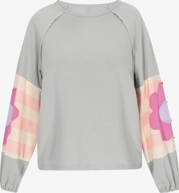 Sweat-shirt Gaya en vert : devant