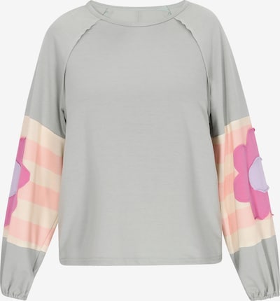 usha FESTIVAL Sweater majica 'Fashion Look' u pastelno žuta / pastelno zelena / marelica / roza, Pregled proizvoda