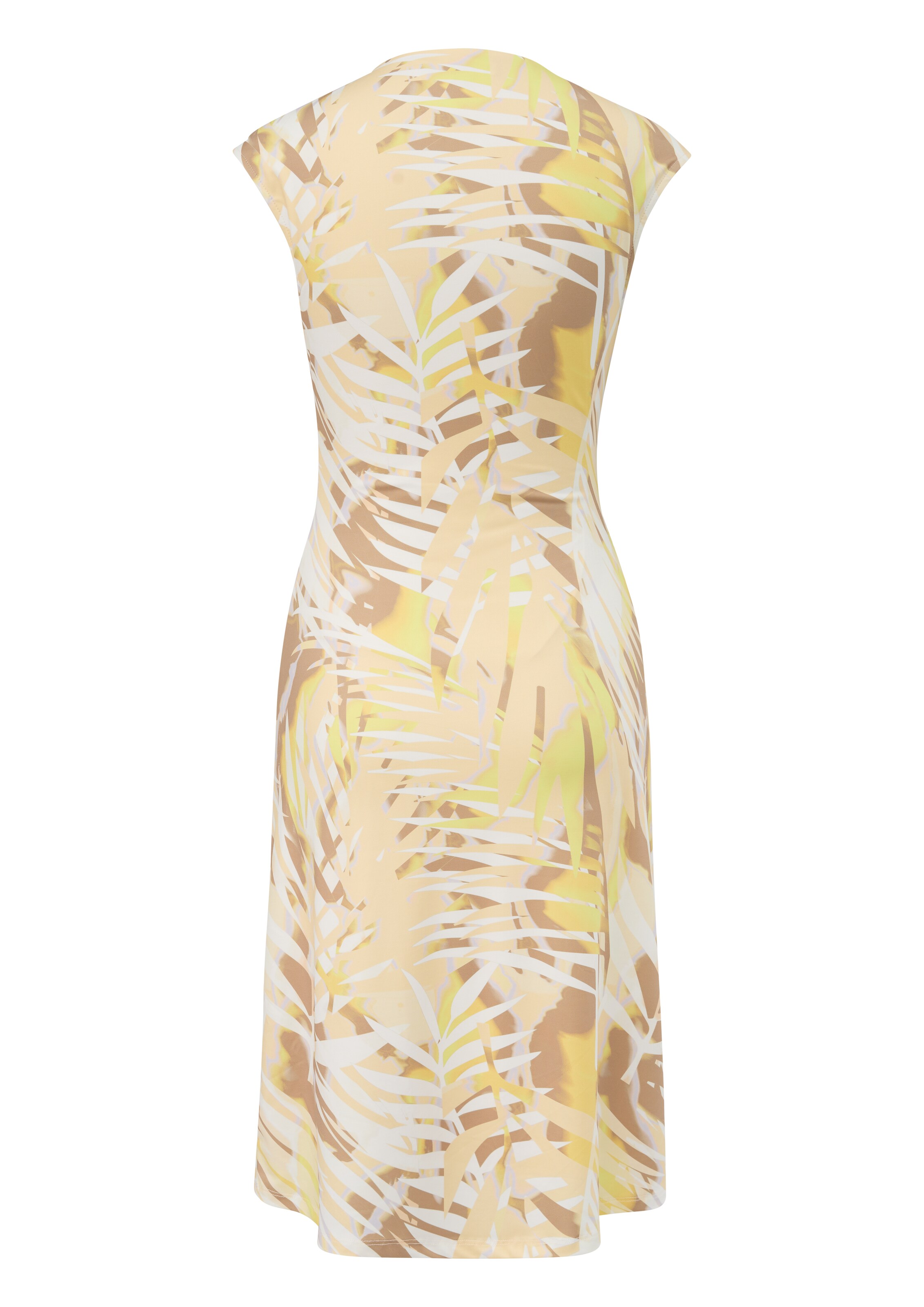 COMMA Εφαρμοστό φόρεμα σε κίτρινο