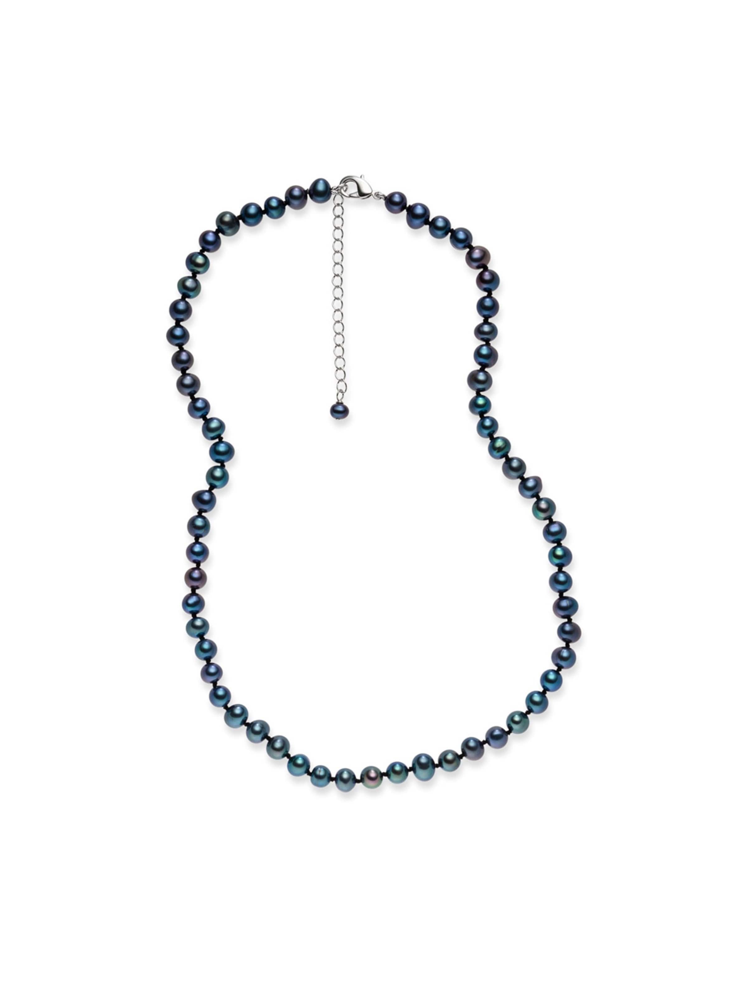 Collana di Lulu & Jane in blu: frontale
