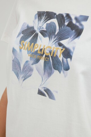 b.young Shirt 'BYSANLA LEAF' in White