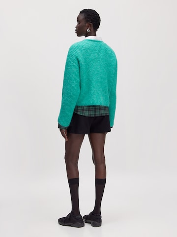 EDITED Gebreid vest 'Iliana Cardigan' in Groen