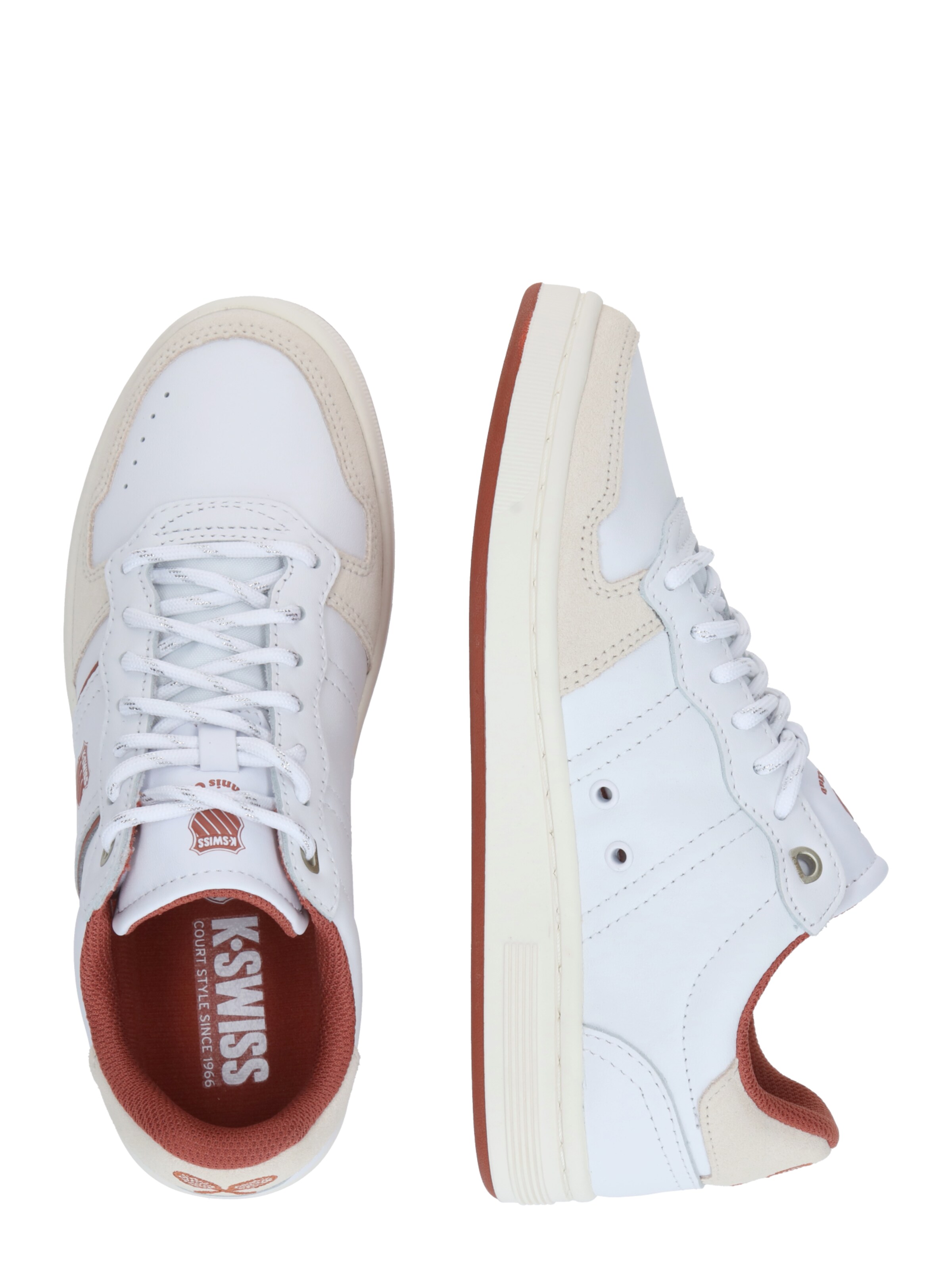 Sneaker bassa 'LOZAN' di K-SWISS in bianco