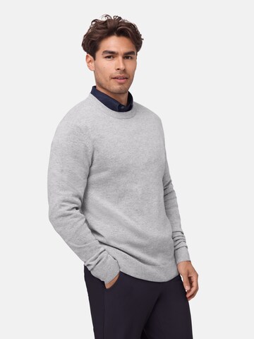DANISH ENDURANCE Pullover 'Heritage Merino Cashmere' i grå: forside