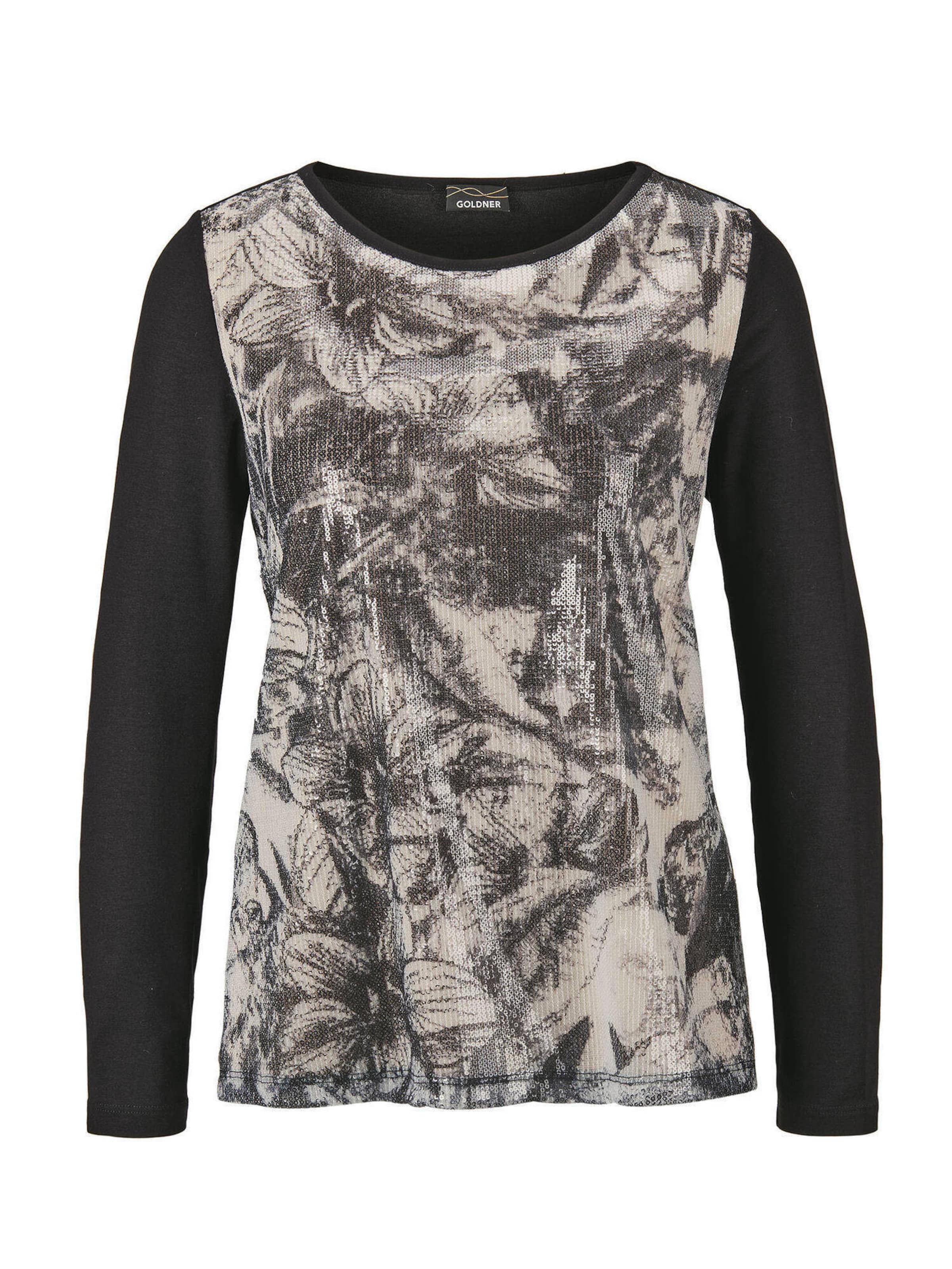 T-shirt Goldner en noir : devant