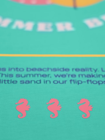 SPITZBUB Shirt 'Making dreams on summer breeze' in Blue
