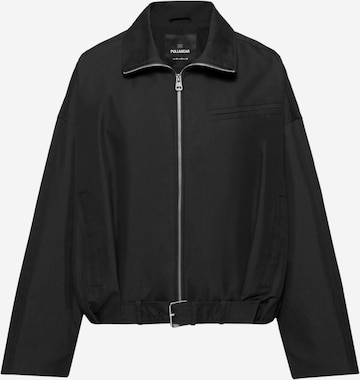 Pull&Bear Välikausitakki värissä musta: etupuoli