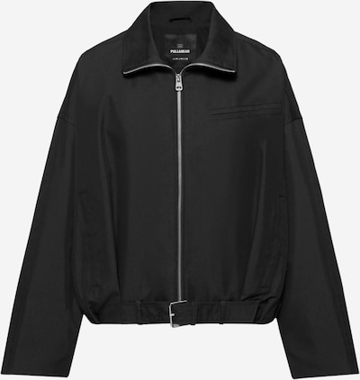 Pull&Bear Välikausitakki värissä musta, Tuotenäkymä