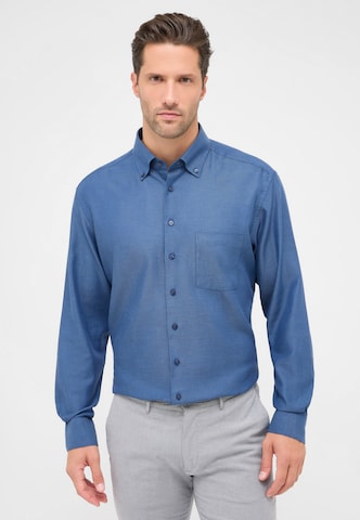 ETERNA Regular fit Business shirt in Blue: front