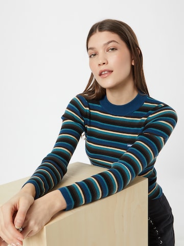 LEVI'S ® Pullover 'Crew Rib Sweater' in Blau