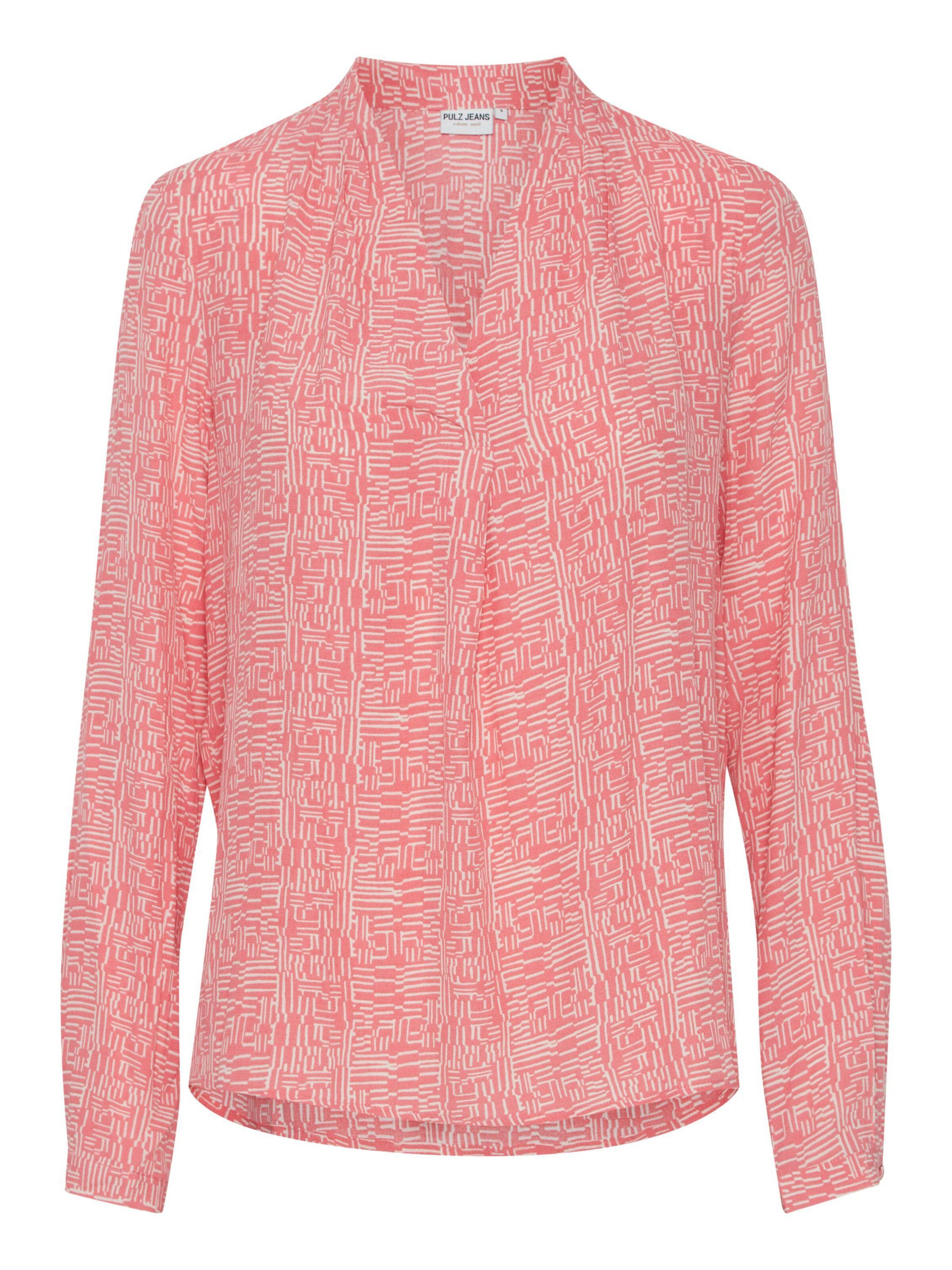 Chemisier 'Gene' PULZ Jeans en orange : devant