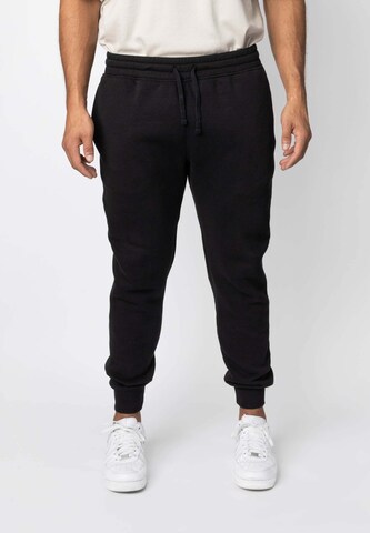 Effilé Pantalon SNOCKS en noir : devant