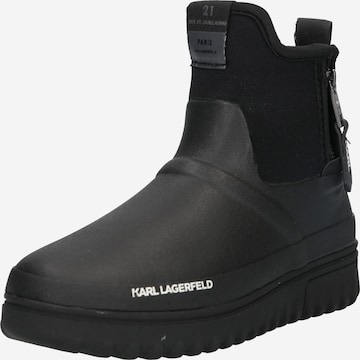 Karl Lagerfeld Boots 'VOSTOK' in Black: front