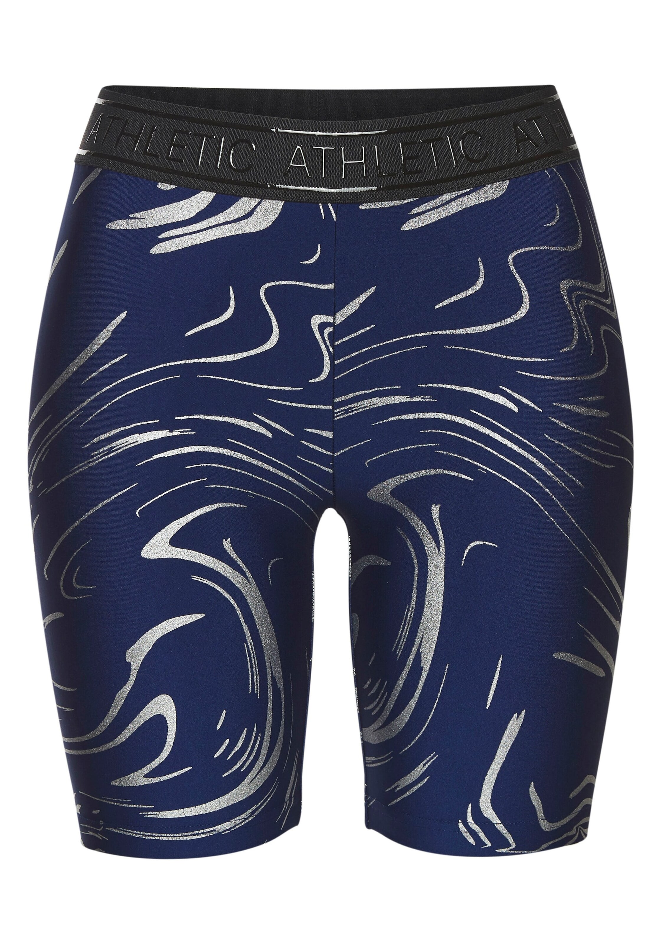 LASCANA ACTIVE - Skinny Calças de desporto em azul: frente