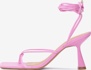 Kazar Studio Sandale in Pink: predná strana