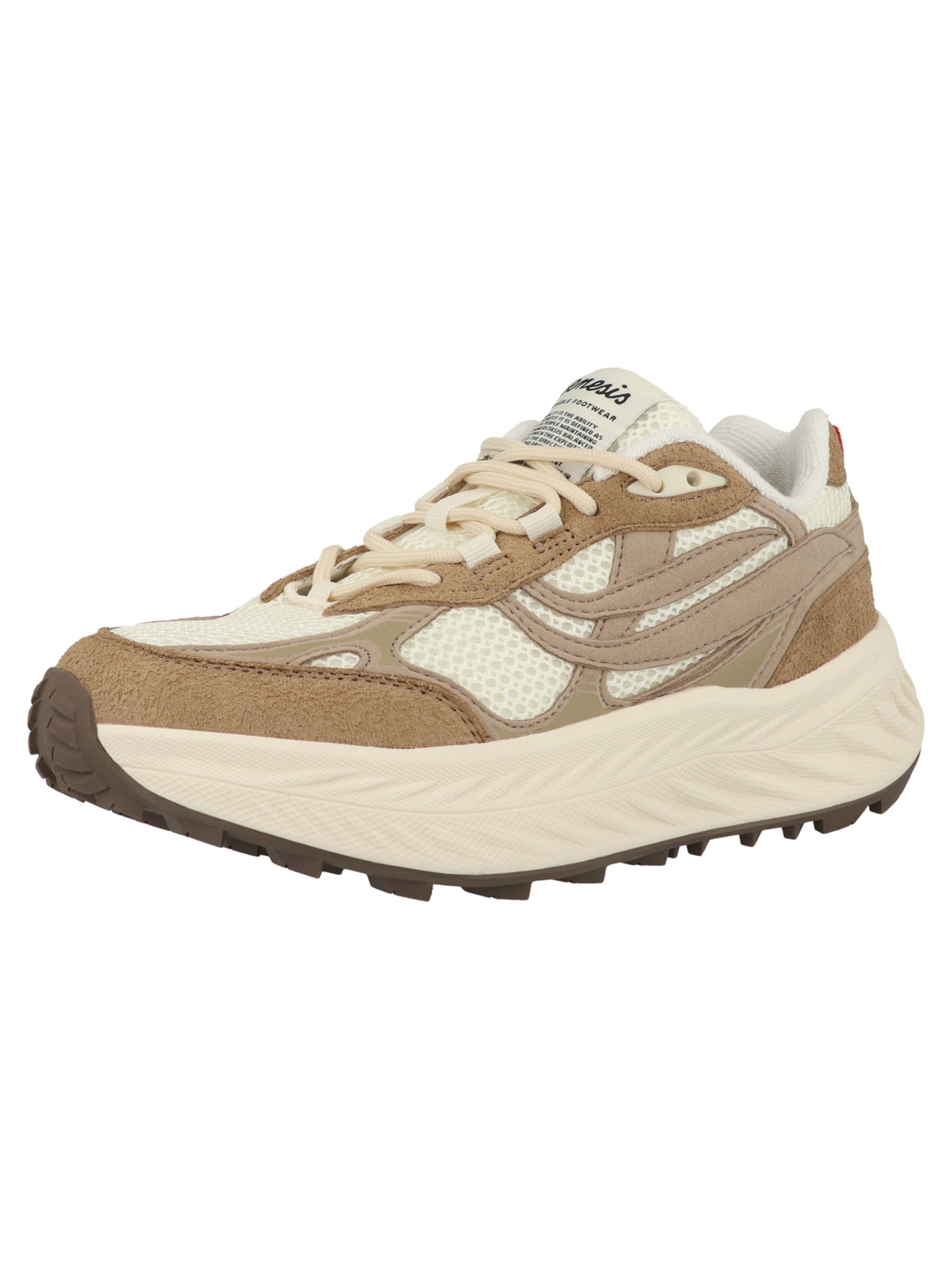 GENESIS Sneakers laag ' G-Eco `99 ' in Beige: voorkant