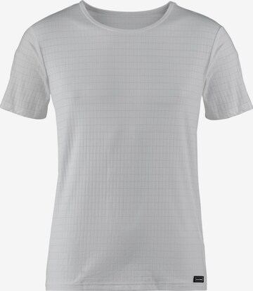 T-Shirt 'Check Line 2.0' BRUNO BANANI en blanc : devant