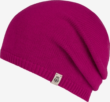 Bonnet 'ESSENTIALS' Roeckl en rose : devant