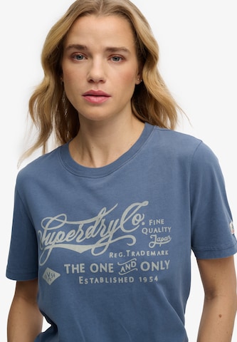 T-shirt Superdry & Co en bleu