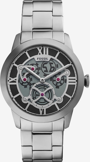 FOSSIL Analog watch 'TOWNSMAN BIG TIC' in One Size in Black / Silver, Item view
