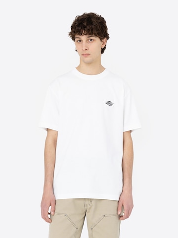 DICKIES Shirt 'Summerdale' in Wit: voorkant