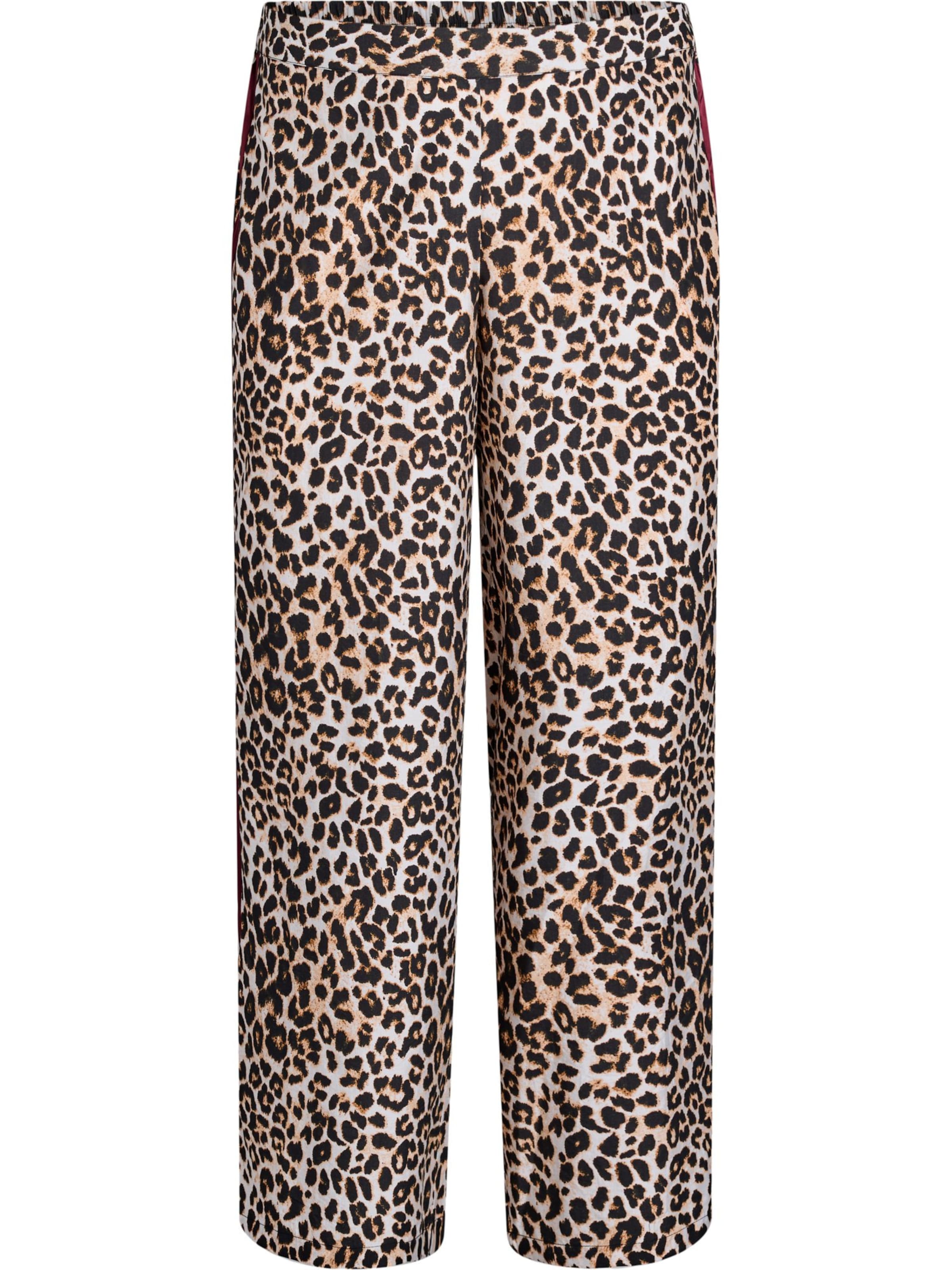 Loosefit Pantaloni 'Eclaru' di Zizzi in beige: frontale