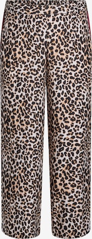 ZizziLoosefit Hlače 'Eclaru' - bež boja: prednji dio