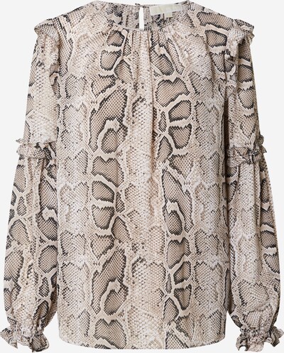 MICHAEL Michael Kors Blouse in de kleur Beige / Lichtblauw / Antraciet, Productweergave