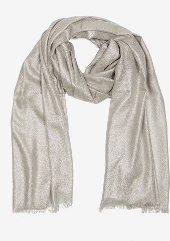 Cassandra Accessoires Scarf 'Gracie' in Grey: front