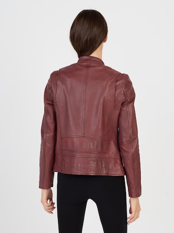 JCC Lederjacke in Rot