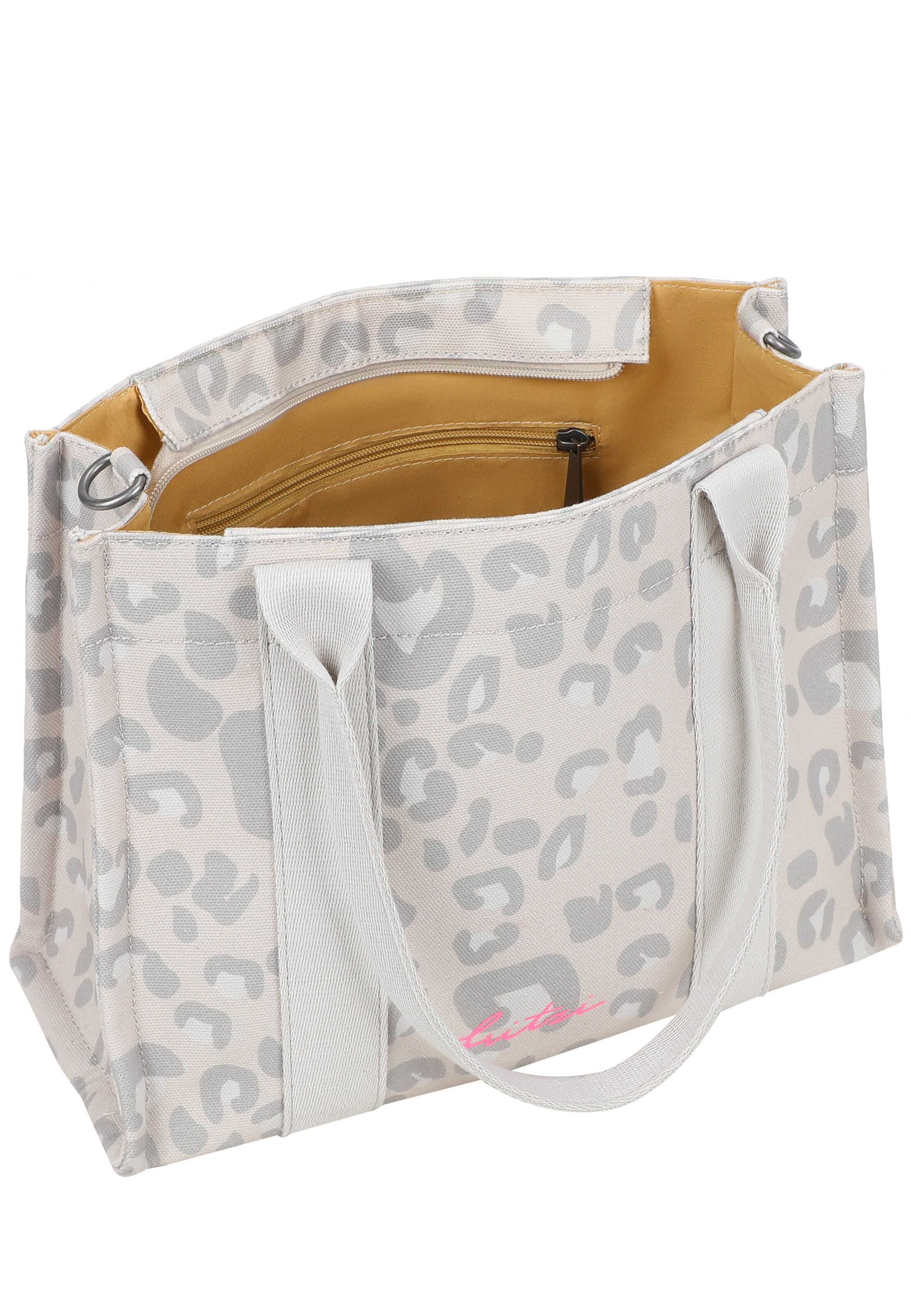 Fritzi aus Preußen Shopper 'Leo' in Beige