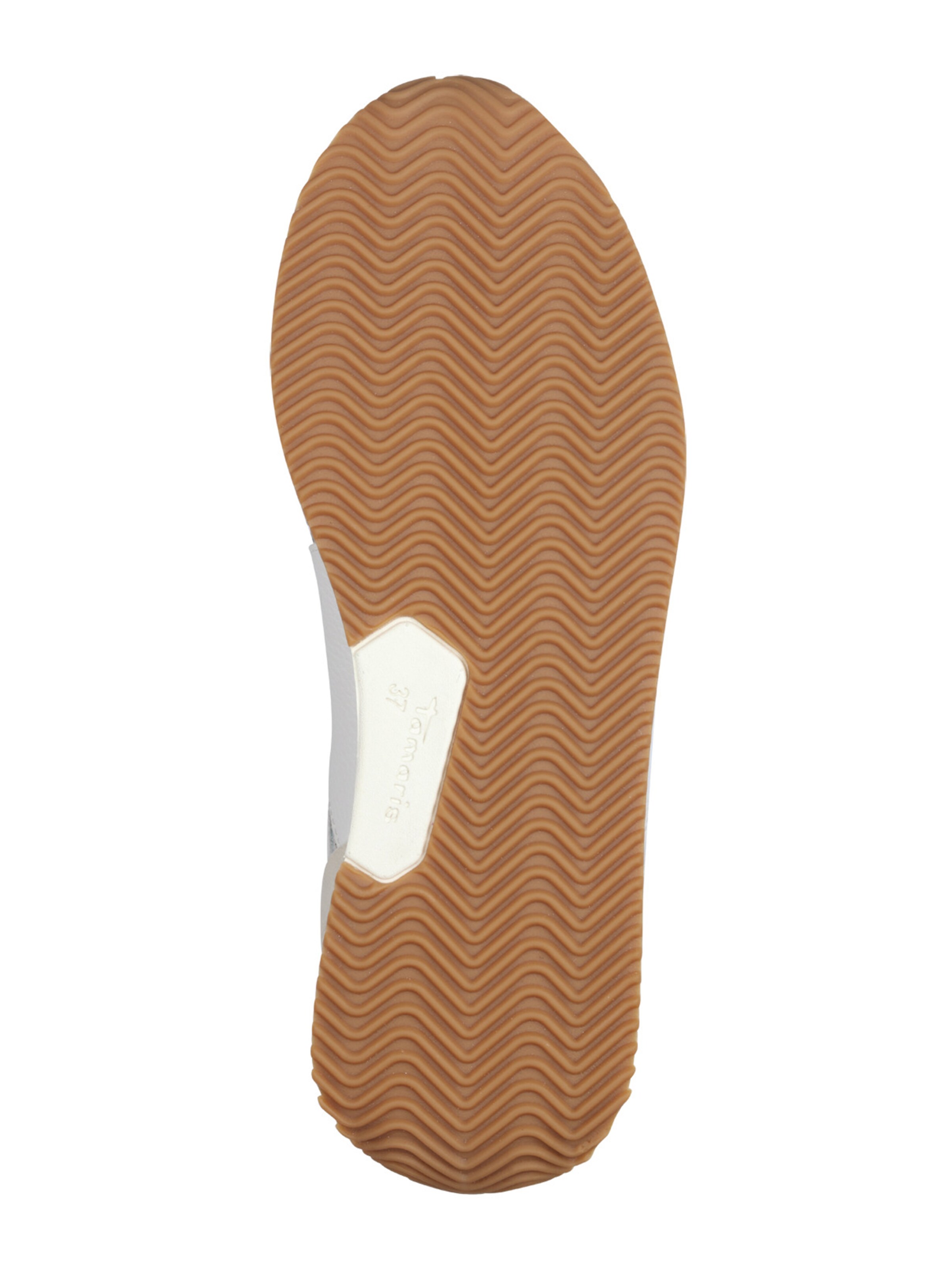 Tamaris Platform trainers in White