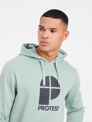 PROTEST Sweater 'CLASSIC LOGO HOODY' in Green