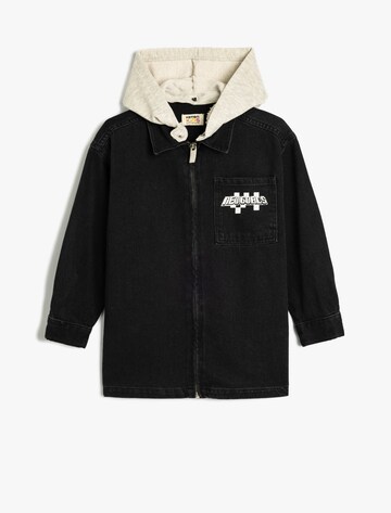 Koton Between-season jacket in Black: front