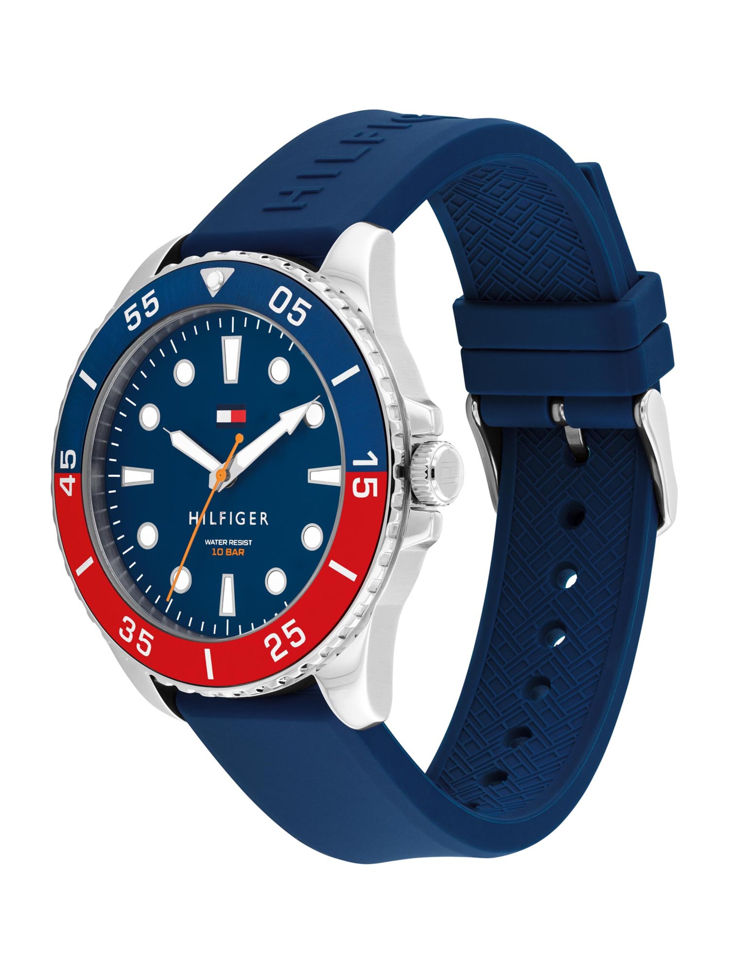 TOMMY HILFIGER Uhr 'OCEANIC' in Blau: Vorderseite