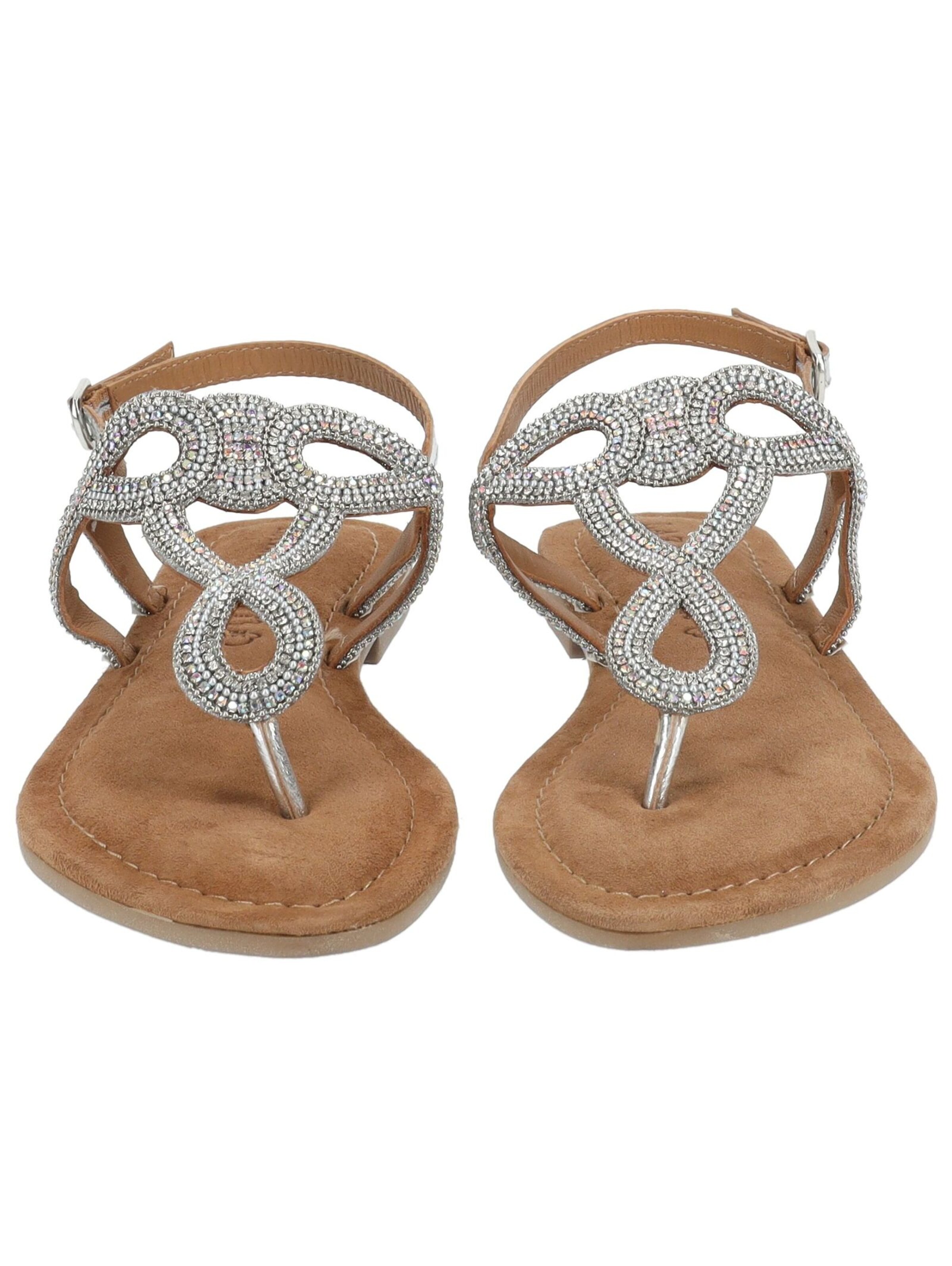 LAZAMANI Sandale in Silber